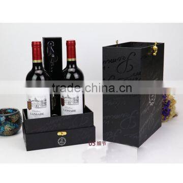 Paper Material and Recyclable Feature Clear Wine Glass Packing Box photo-4