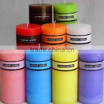 High Quality Pillar Candles Scented Wholesale in Multi Colors photo-3
