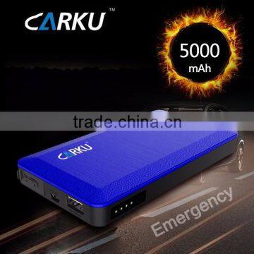 Carku brand mini jump starter 5000mAh 12V car jump starter