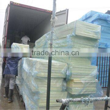 Floor heating pipe/Yellow electrical insulation board