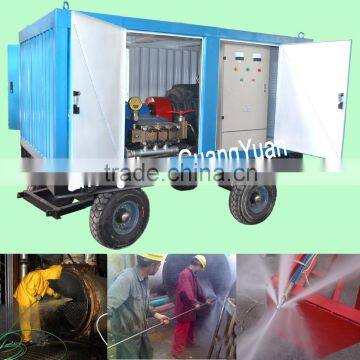 110kw 1000bar high pressure cleaning equipment water jet cleaner