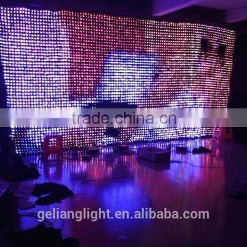 Stage background/Wall Decoration/ led video cloth