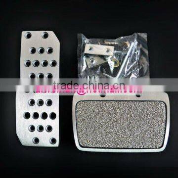 universal auto aluminum pedal pad