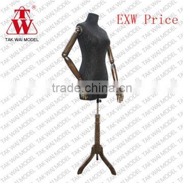 High Quality Fabric Manneuin Women Dummy Adjust Plus Size Display photo-2