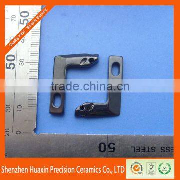 Precision Black/Zirconia textile ceramic parts/textile spare part