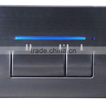 Toilet Dual Flush Push Button Stainless Steel Control Plate for Concealed Cistern Made in China