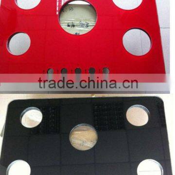 Red Glass Bar Top With AS/NZS 2208:1996 and EN12150 Certificate photo-2