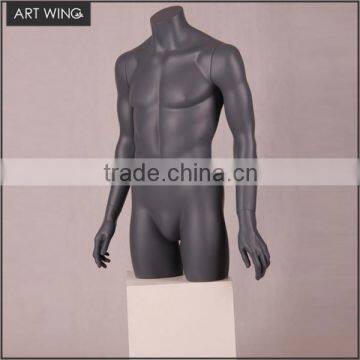Half Hanging Scale Body Wooden Torso Mannequins With Head