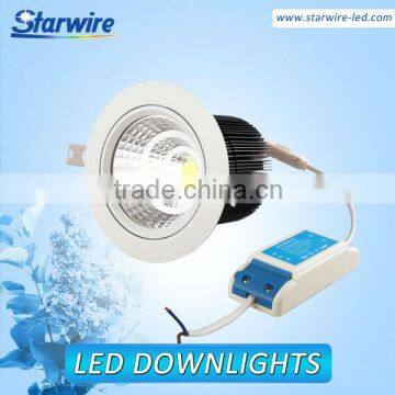 10W cob led downlight,2 years warranty