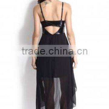 High Low Straps Prom Party Evening Dress Summer photo-4