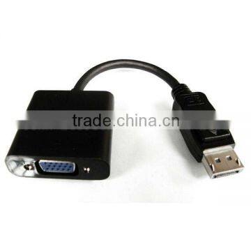 black color vga cable,av to vga adapter