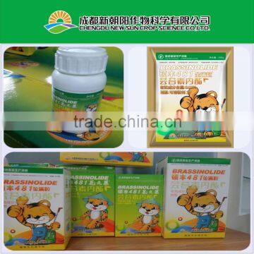 Plant growth stimulator natural Brassinolide 0.0075%SL ECOCERT Certificated
