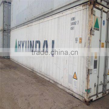 40' Used Reefer Container With Thermo King Refrigerator