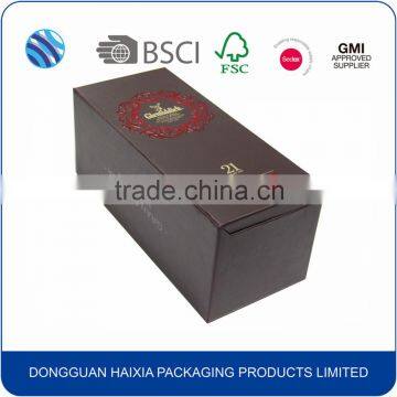 made-in-china luxury single bottle wine box for best