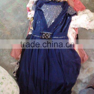 used clothing in bales / fashion used ladies dress / skirts