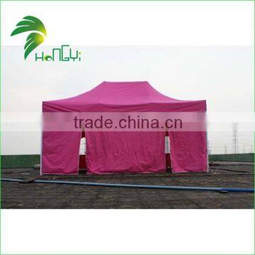 big 4*6m aluminium alloy oxford cloth folding red canopy tent canopy for sale