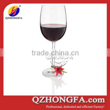 personalized cheap silicone rubber wine glass charms                        
                                                Quality Choice