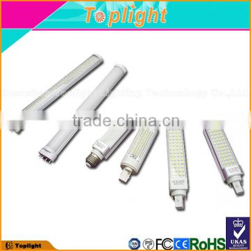 high power g24 led lamp, 11w,smd2835, isolated driver