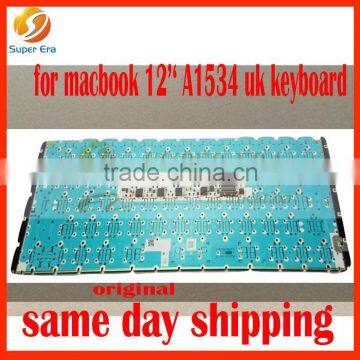 brand new original clavier for macbook 12'' A1534 keyboard uk us Japanese French PT SP keyboard only