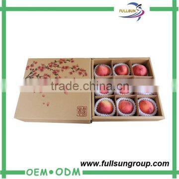 Wholesales Reasonable Price Fruit Carton Box Apples