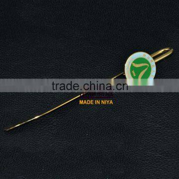 Universtiy Souvenir Metal Bookmark Laser Logo Bookmark and Gift Bookmark