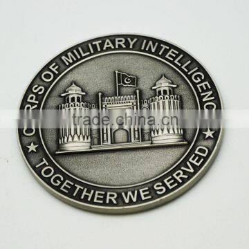 High Quality Custom Antique Nickel Souvenir Coin With Eagle photo-2