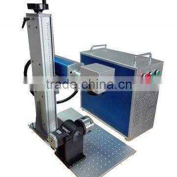 Hot Sale 20W 30W Mini Portable Fiber laser marking system for metal