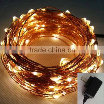 US Plug 20M LED String lights 100-240Vac Adapter