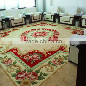 High grade royal handmade carpet for meeting room