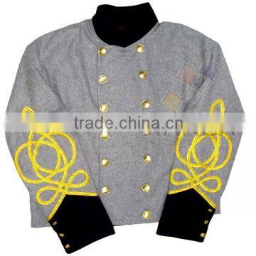 Civil War Double Breasted Shell Jacket With Black Cuffs & Collar