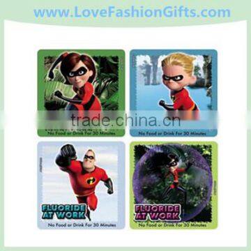 Incredibles Fluoride Sticker