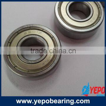 High quality made in China Yepo brand 6201 Deep groove ball bearings / single row bearing / Motor bearings