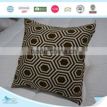 Wholesale Geometry Embroidered Decorative Cushion