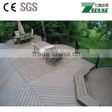 Wholesale China Wpc Material Co-extrused Composite Decking for Outdoor photo-2