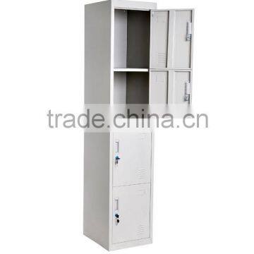 Hot selling 4 doors steel locker decorative storage locker cabinet with great price/locker swimming pool hpl