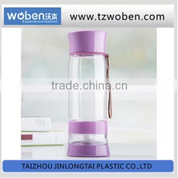 Design patent souvenir plastic water bottle with double parts