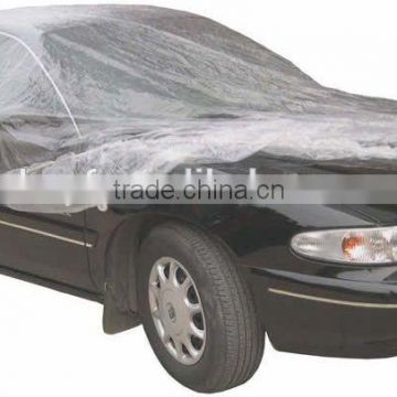 Best quality transparent Disposable Car Cover Made in China