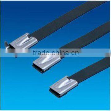 316 SGS Coated PVC Stainles Steel Cable Ties