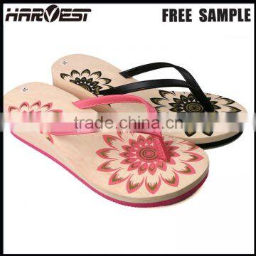 Eva Custom Print Flip Flop Wholesale , High Heel Flip Flop Sublimation 2016