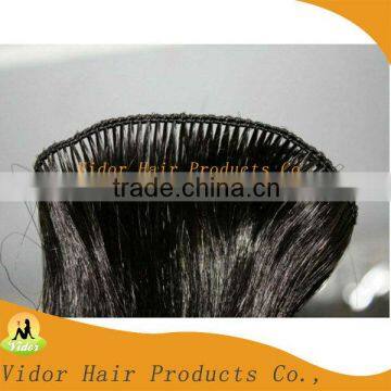 2013 Top Grade Hair Extension Indian Remy Hair Hand Tied Weft for sale