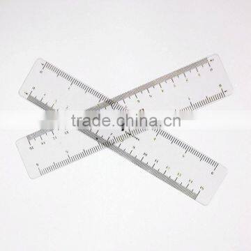 Long Shape That is Made the Plastic Folding Ruler Plastic Advertising Ruler photo-6