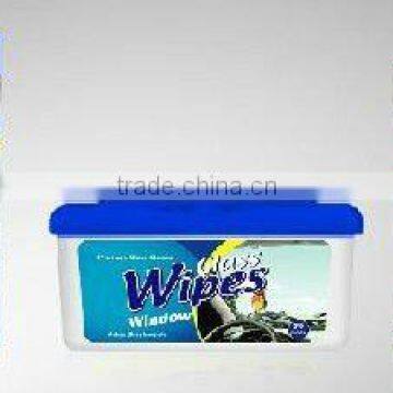 Non-woven fabric kitchen cleaning wet wipe