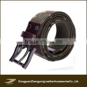 Factory Wholesale Custom High-grade Camo Canvas Military Style Belts photo-4