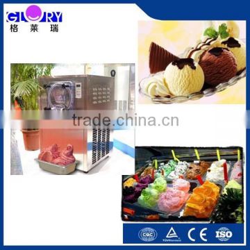 Hard ice cream gelato batch freezer/ice cream maker machine with different capacity