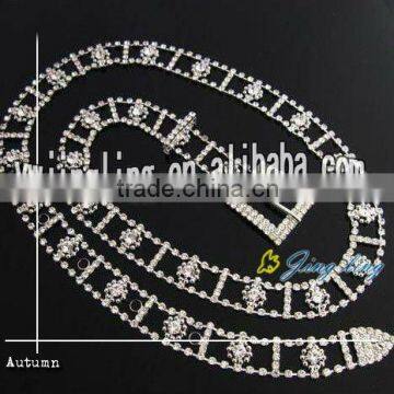 wedding crystal rhinestone fancy wedding belt