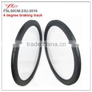 New arrival ! carbon clincher rims 38mm/50mm/60mm/88mm for road bike, Aero U shape road bicycle rims, 4 degree braking track