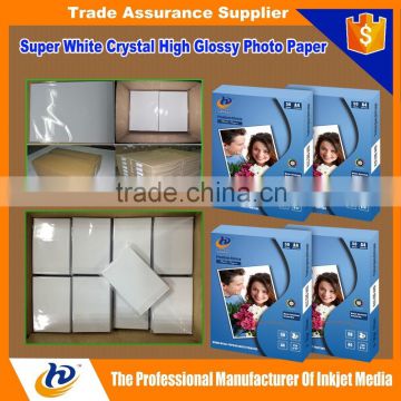 yes photo paper inkjet crystal glossy photo paper