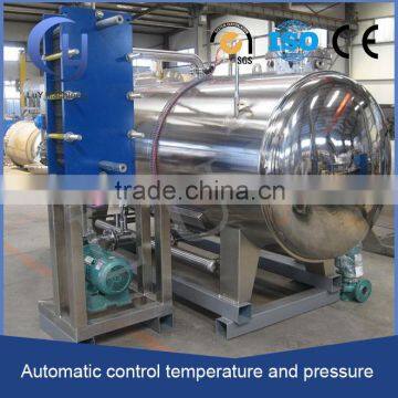 soft bag packing 304 automatic control temperature autoclave for sterilizing mushroom