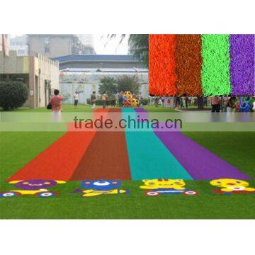 Free of heavy metal PE & PP artificial lawn fabric