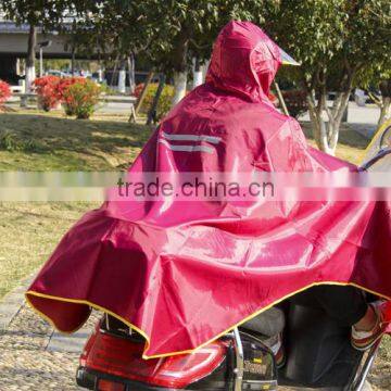 Customized Safe Reflective electronic waterproof motorcycle poncho